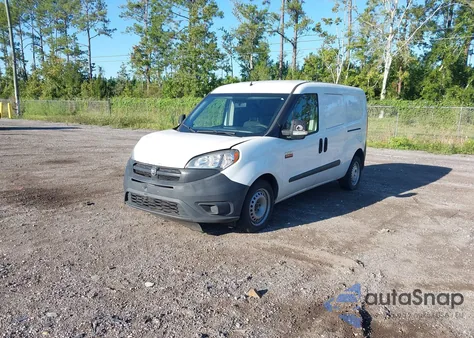 2018 Ram Promaster City Tradesman z USA, uszkodzony, nr VIN ZFBERFAB7J6K73615